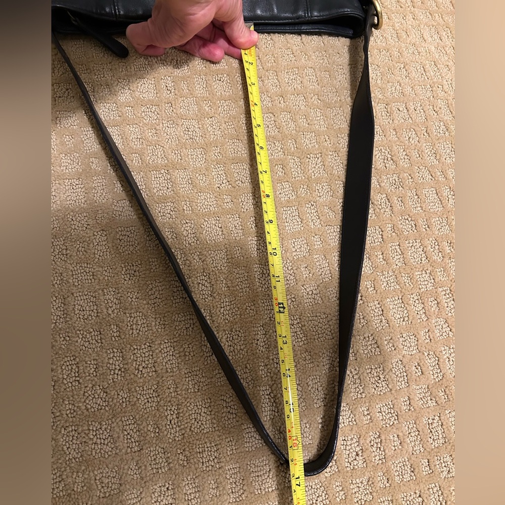 Coach Monterey Hobo Black Leather Vintage Bucket Bag- Excellent! - Picture 11 of 12